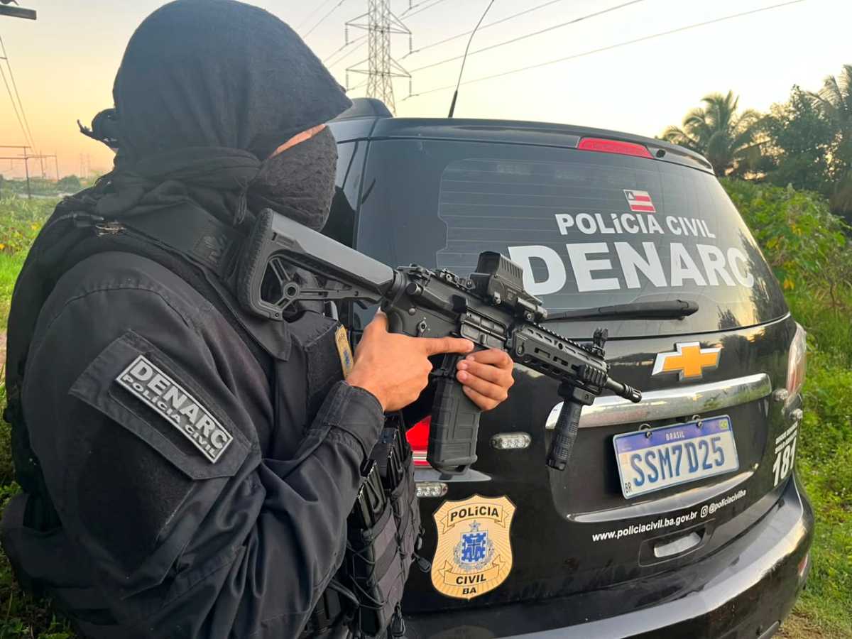 “3 de Ouro” do Baralho do Crime é morto durante megaoperação em Salvador