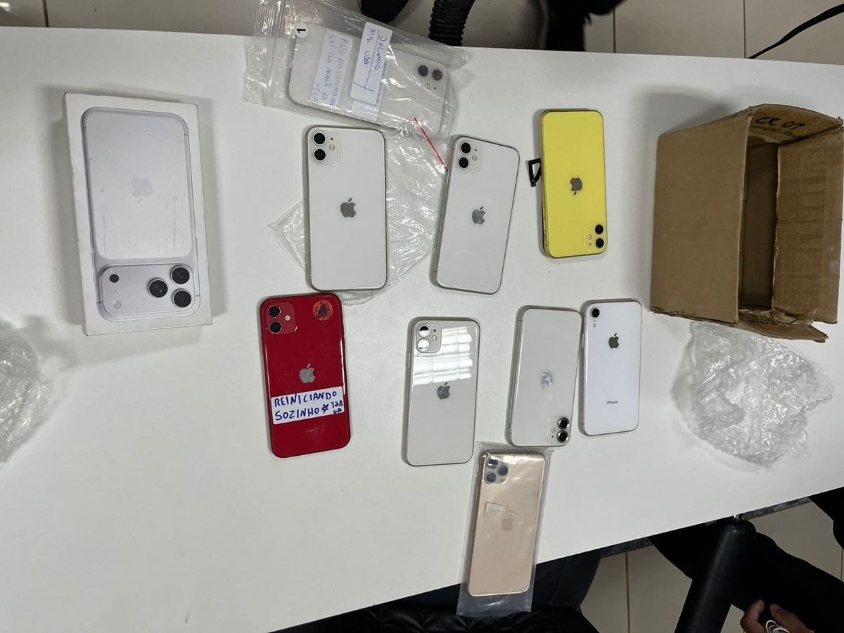 Operação em lojas de celulares identifica movimentação de R$ 407 mil em um mês em Salvador