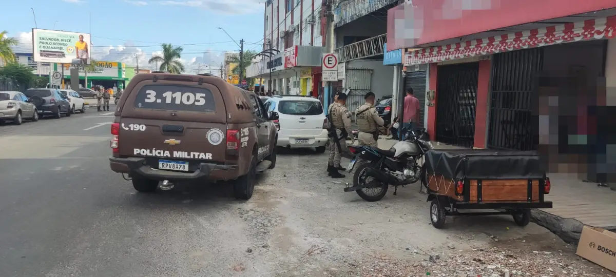 Força-tarefa intensifica fiscalização e combate ao tráfico no entorno da rodoviária de Feira de Santana