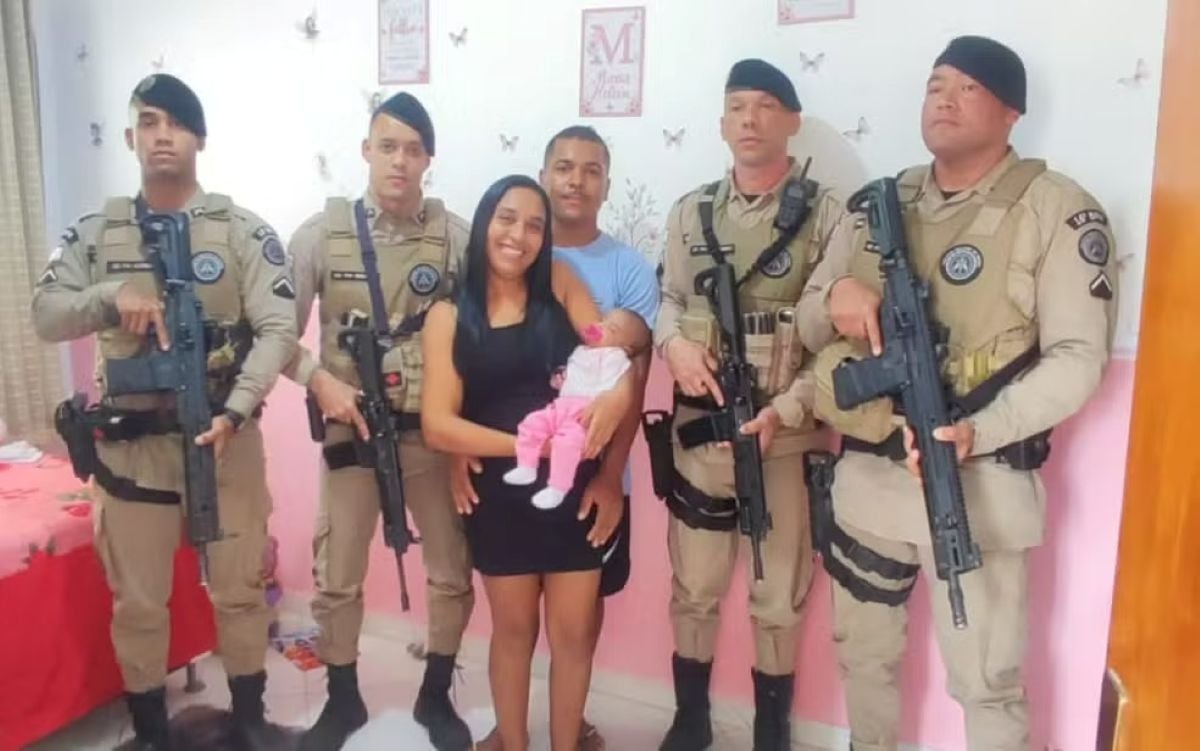 Pai relata resgate de bebê de 1 mês e 20 dias engasgada no Dia dos Pais