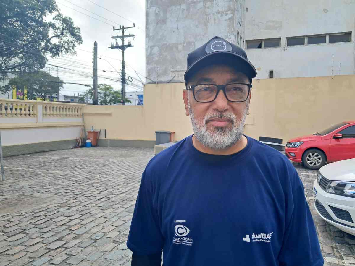 Paulo Cesar de Assis técnico do Cemaden