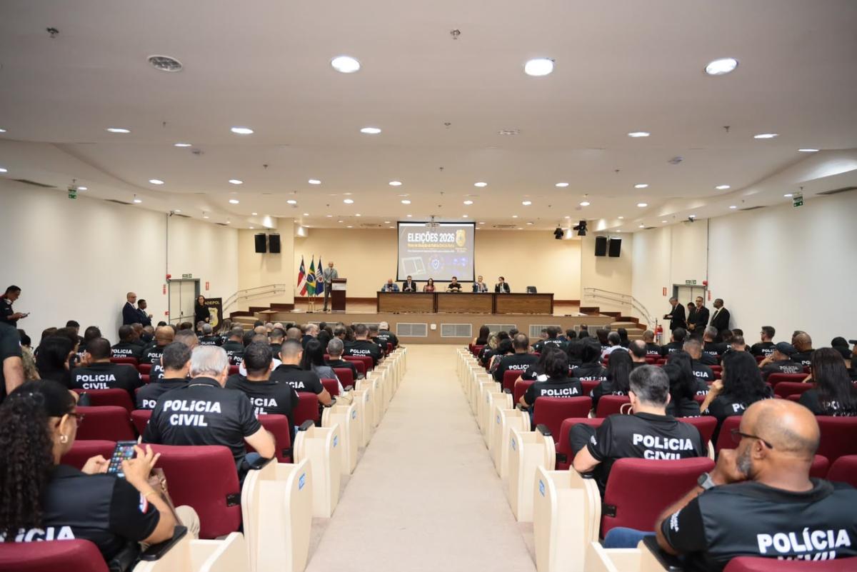 Polícia Civil define estratégias para atuação nas eleições de 2026