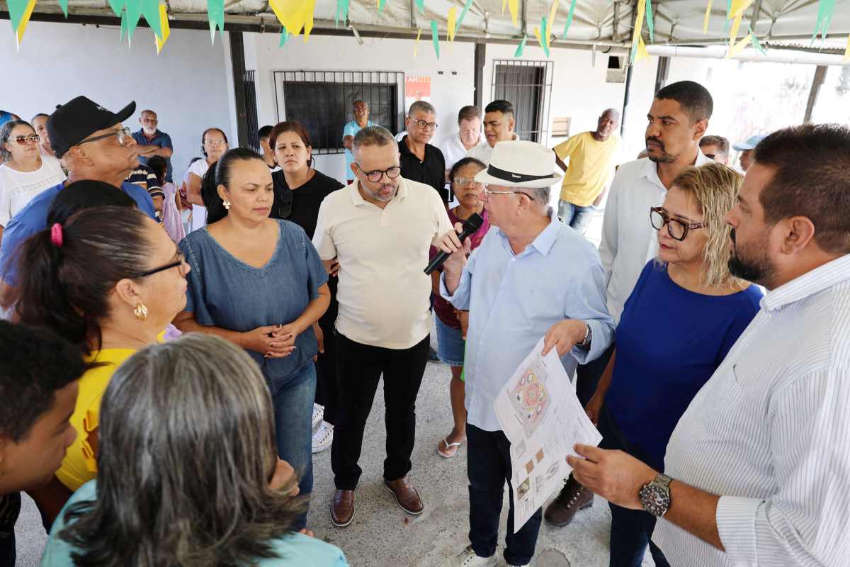 Prefeitura autoriza construção de praça e anuncia pavimentação no Parque Sabiá