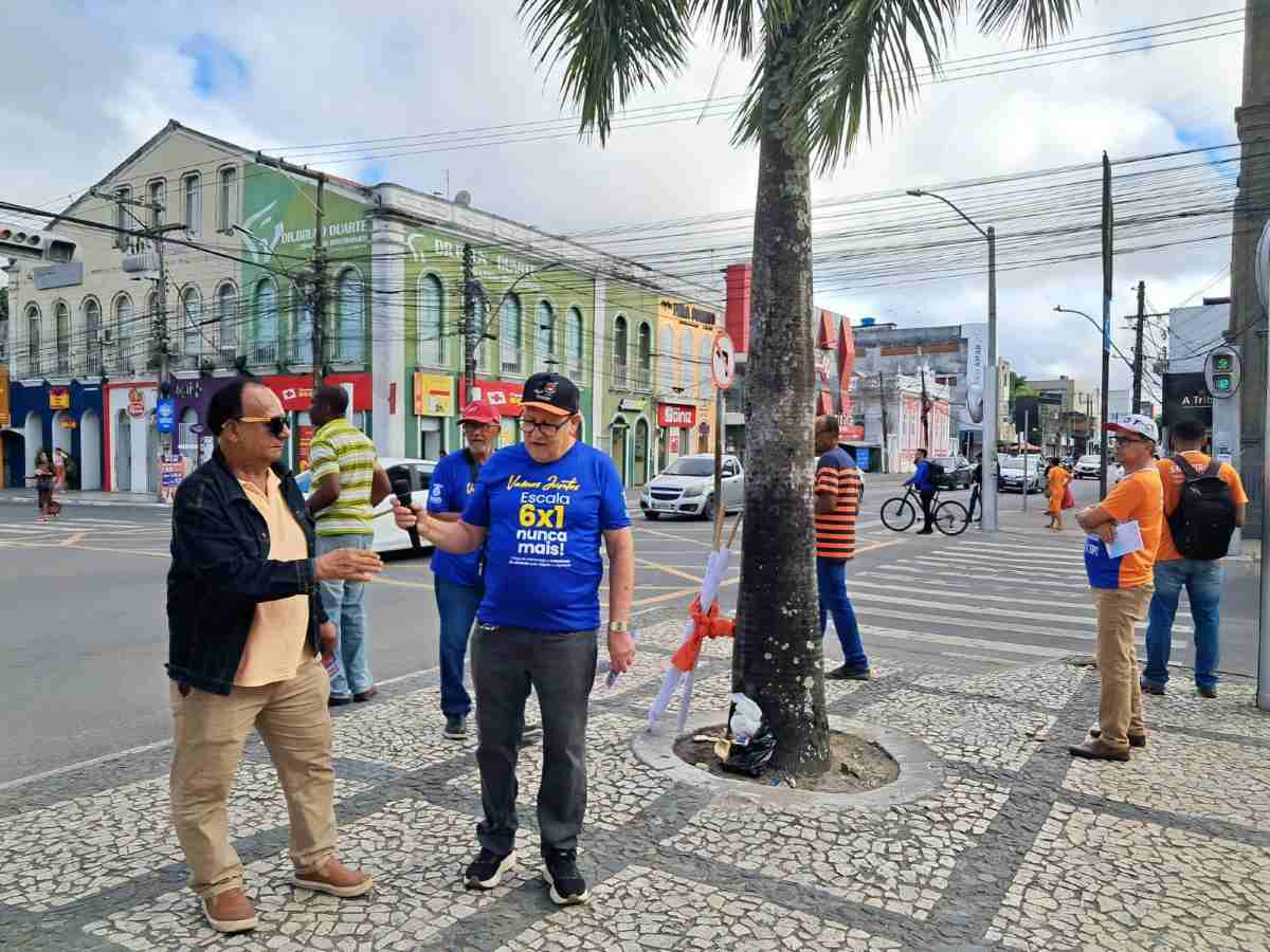 Sindicato dos Comerciários de Feira de Santana adere a protesto nacional pelo fim da escala 6x1