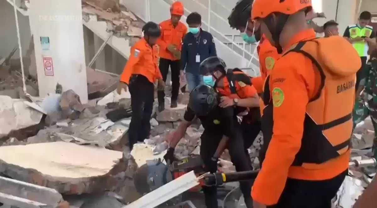 Terremoto na Indonésia
