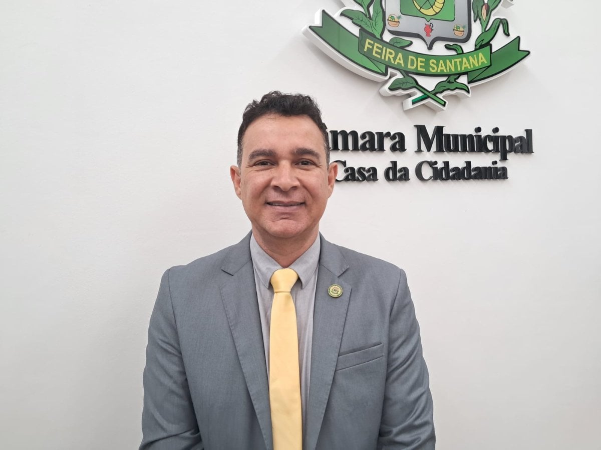 Vereador Marcos Lima, é o presidente da Câmara de Feira de Santana