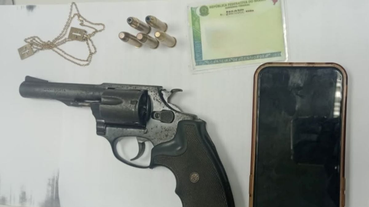 apreensão de arma de fogo pela Rondesp