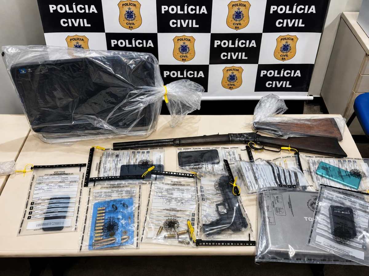 Apreensão de armas em Una