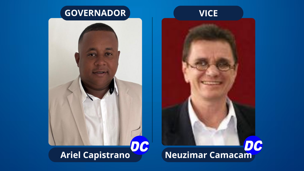 candidatos do governo do estado da bahia eleições 2026 partido DC democracia cristã