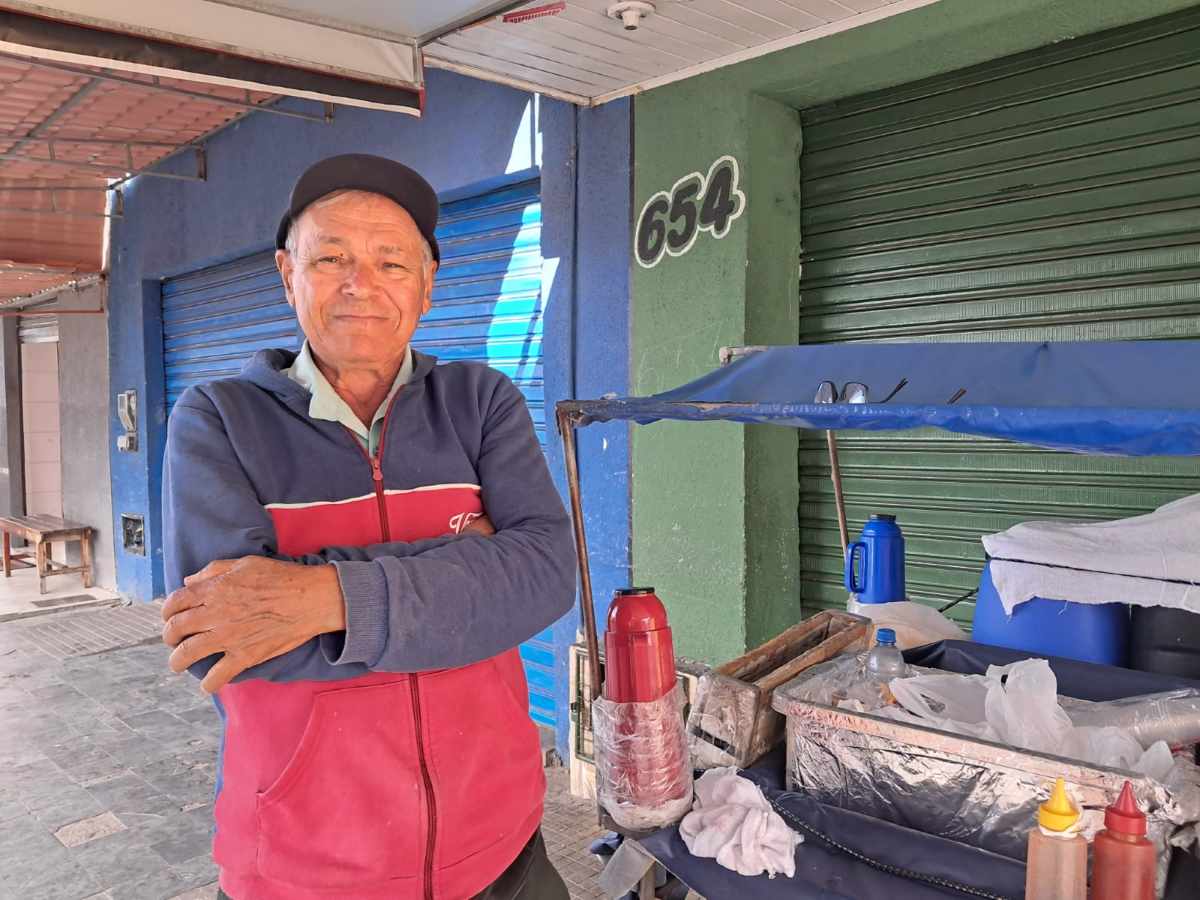 comerciante do entorno da Rodoviária