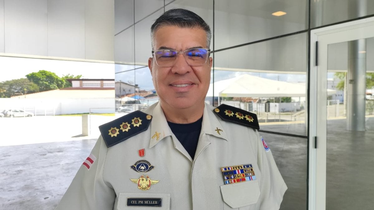  coronel Michel Müller, comandante do Policiamento da Região Leste (CPR-L).