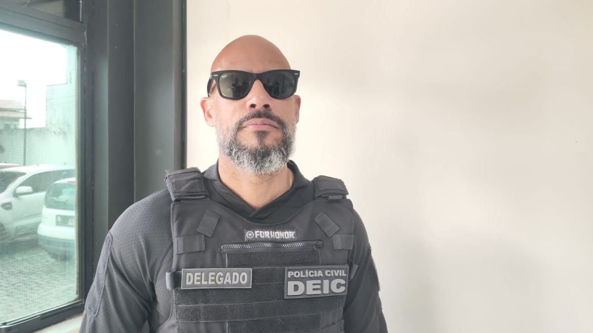 Delegado Thiago Costa, coordenador de operações do Departamento de Investigações Criminais (Deic)