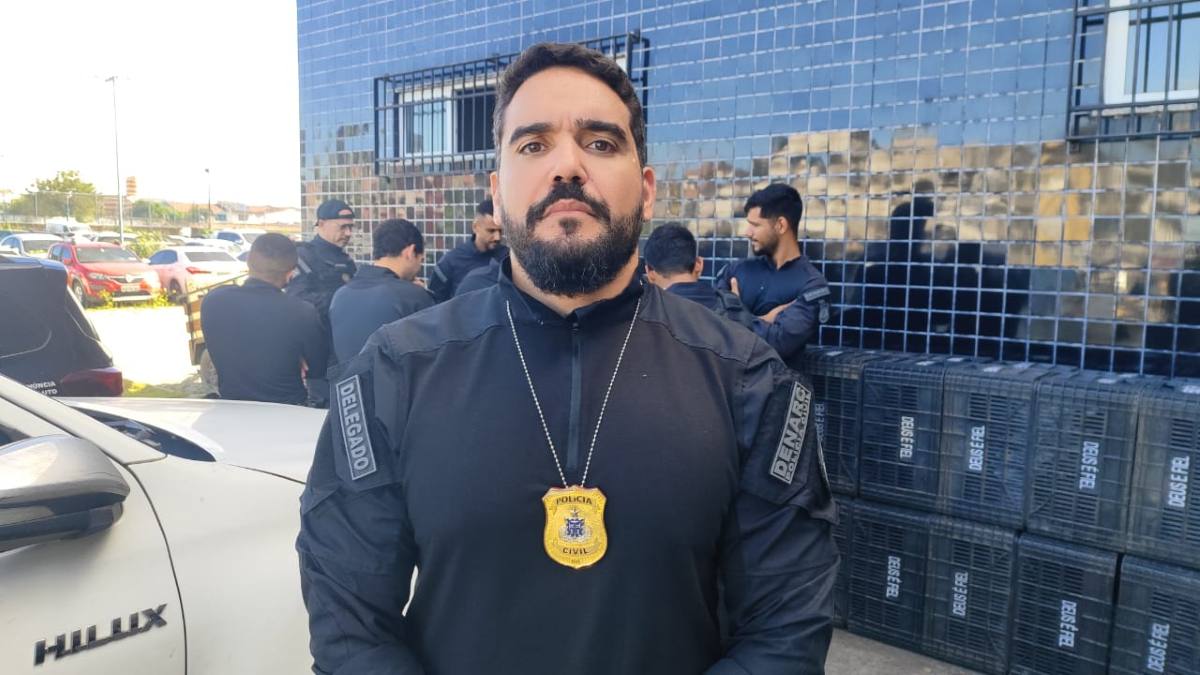 diretor do Denarc Hernandes Junior