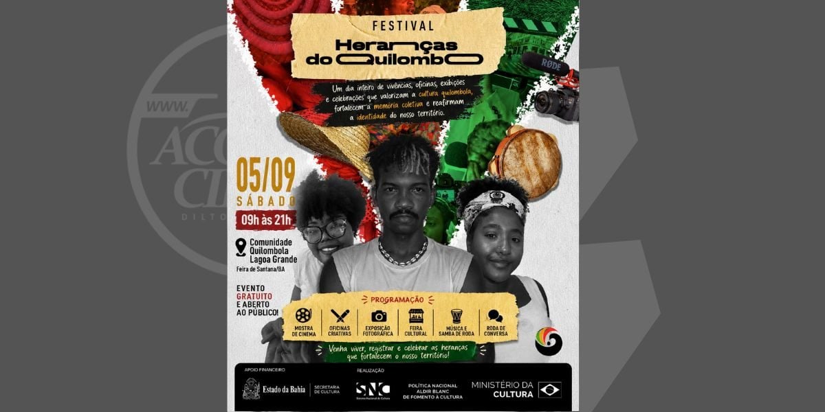 Festival reúne cultura, memória e juventude quilombola em comunidade de Feira de Santana