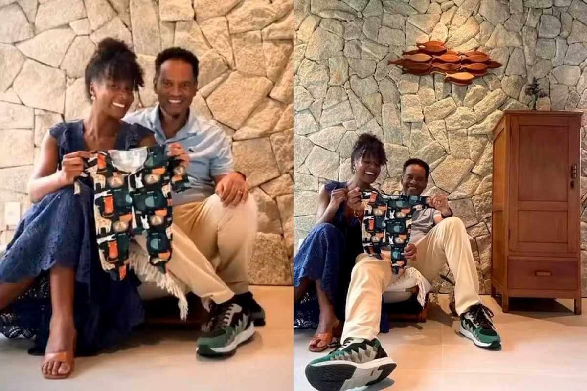 Maju Coutinho anuncia primeira gravidez aos 48 anos e revela nome do bebê