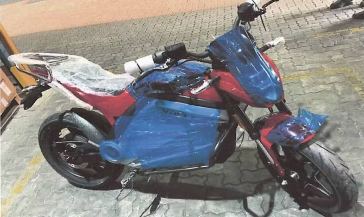 moto de leilão da Receita Federal