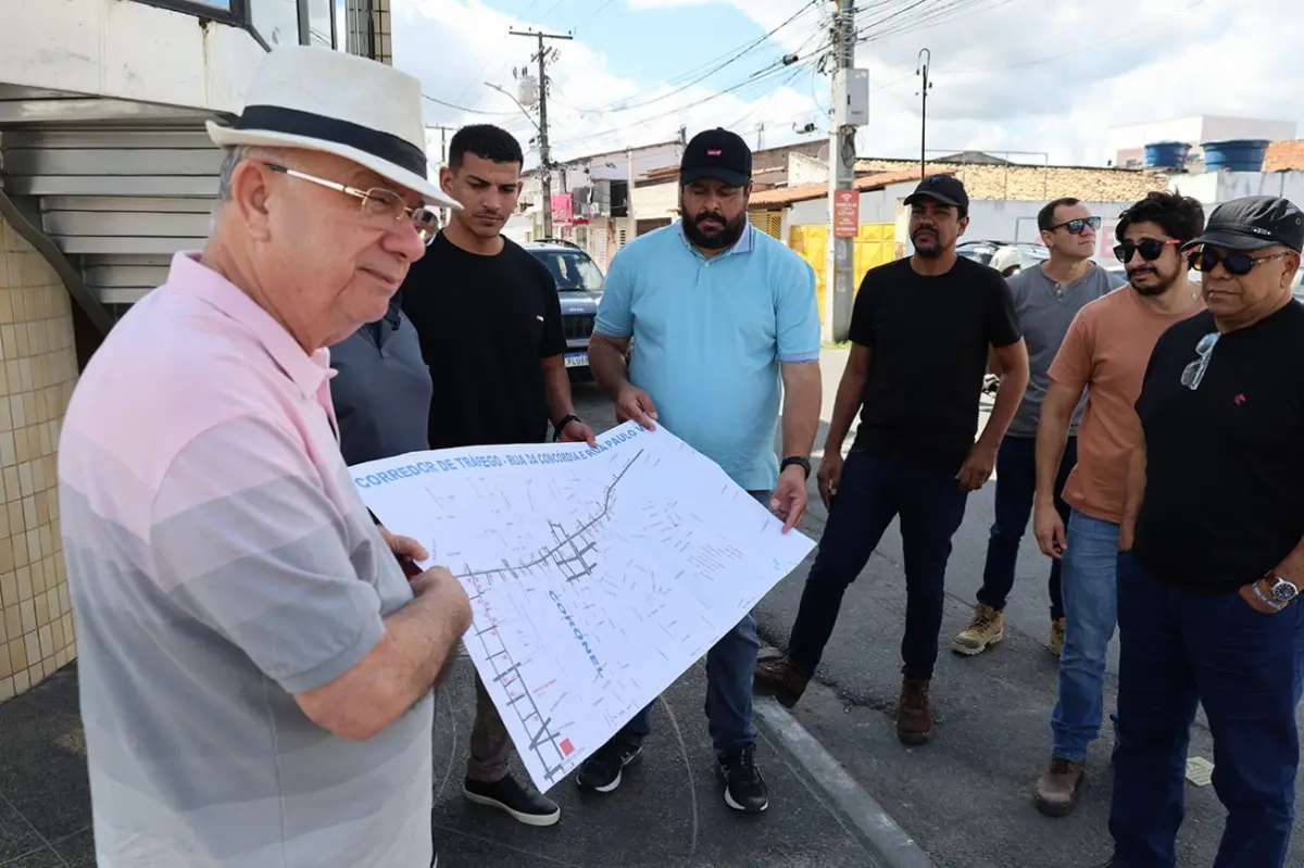 Novo binário será implantado na região da Rua Concórdia em Feira de Santana