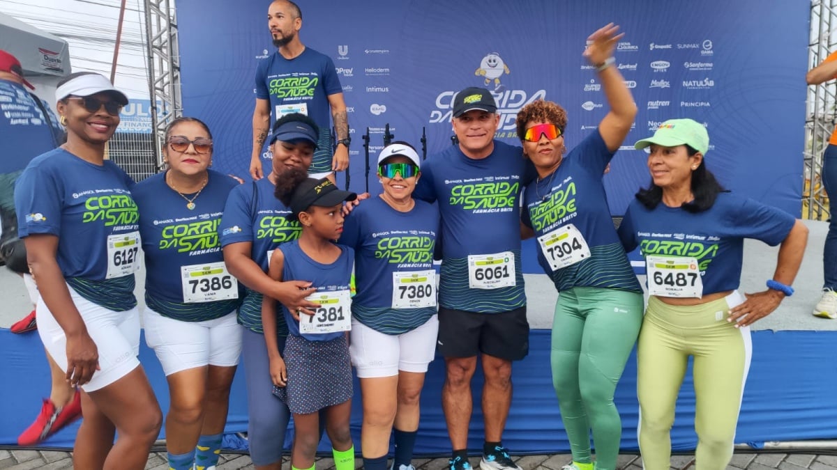 Corrida da Saúde da Farmácia Brito reúne cerca de 3.500 atletas em Feira de Santana