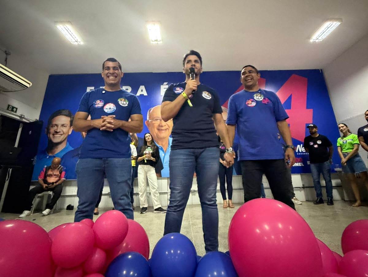 Albino Brandão reúne Duda Sanches, Tom e apoiadores em encontro político em Feira de Santana
