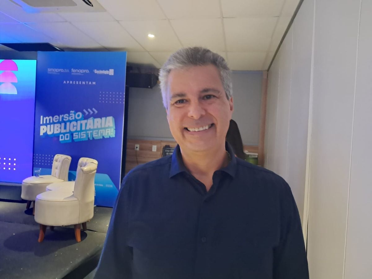 O diretor do Sinapro-Bahia (Sistema Nacional de Agências de Propaganda – Bahia), André Mascarenhas