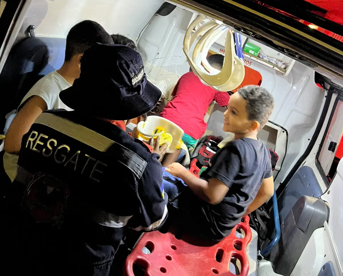 Sonho realizado: menino comemora 8 anos com festa inspirada na Brigada Águia Resgate