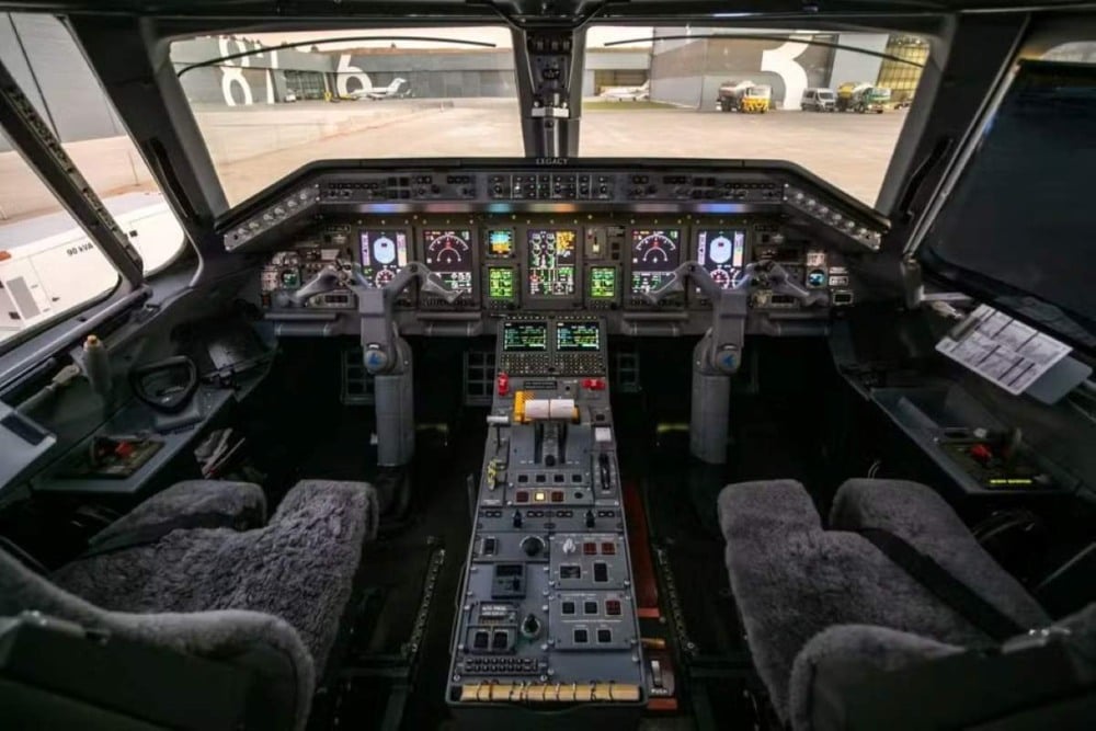 Cabine do Jato Legacy 650 Cabine do Jato Legacy 650