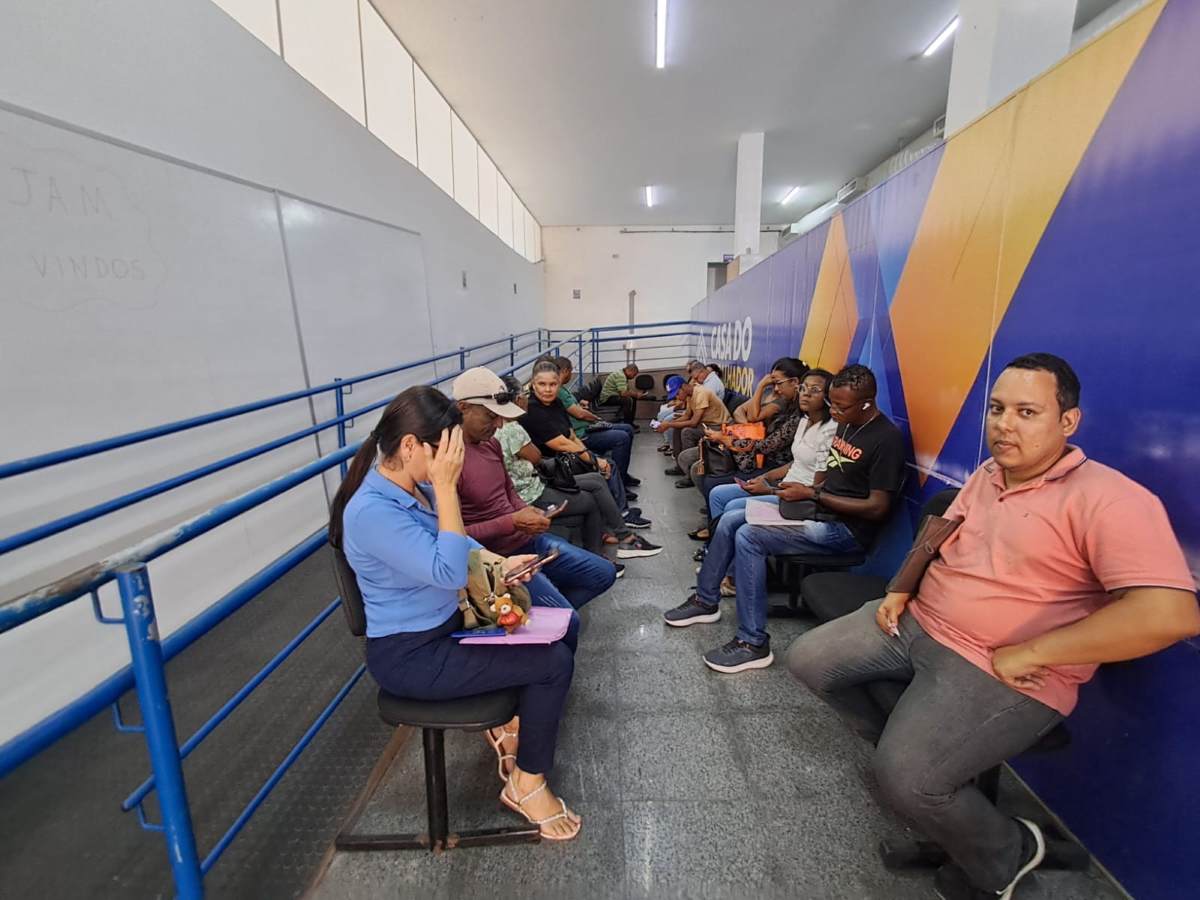 Candidados na Casa do Trabalhador