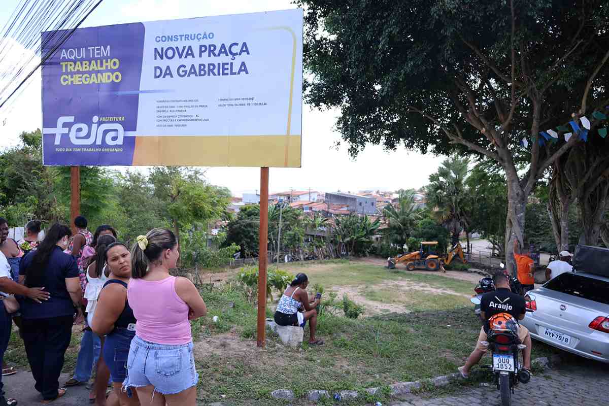 Conjunto Homero Figueiredo vai ganhar praça com campo de futebol, academia e parque infantil