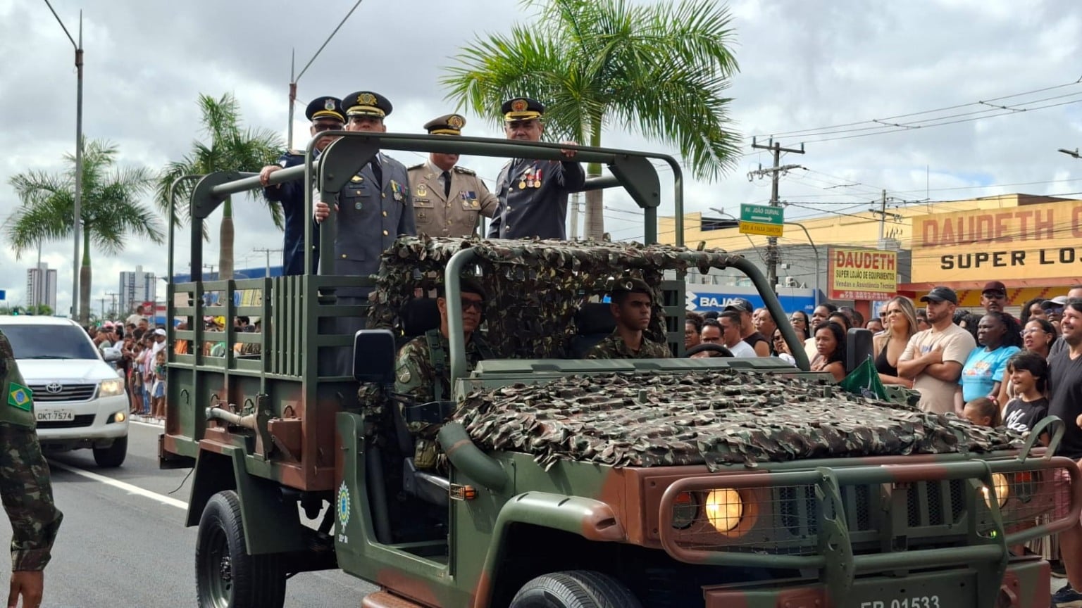 Desfile dos militares no 7 de Setembro 2026 em Feira de Santana