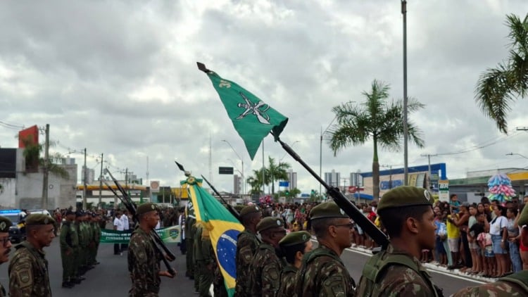 Desfile dos militares no 7 de Setembro 2026 em Feira de Santana