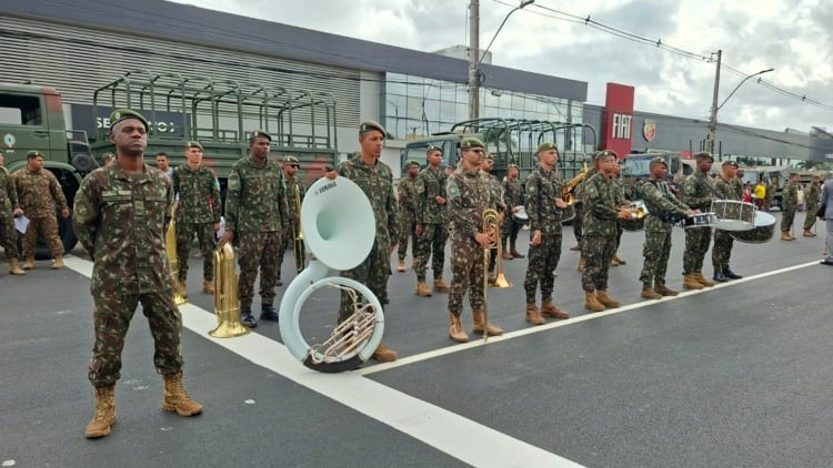 Desfile dos militares no 7 de Setembro 2026 em Feira de Santana