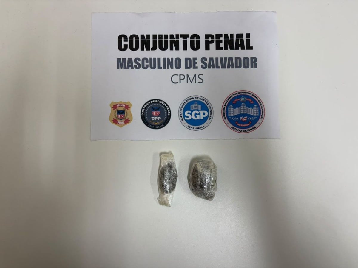 Drogas em conjunto penal de Salvador