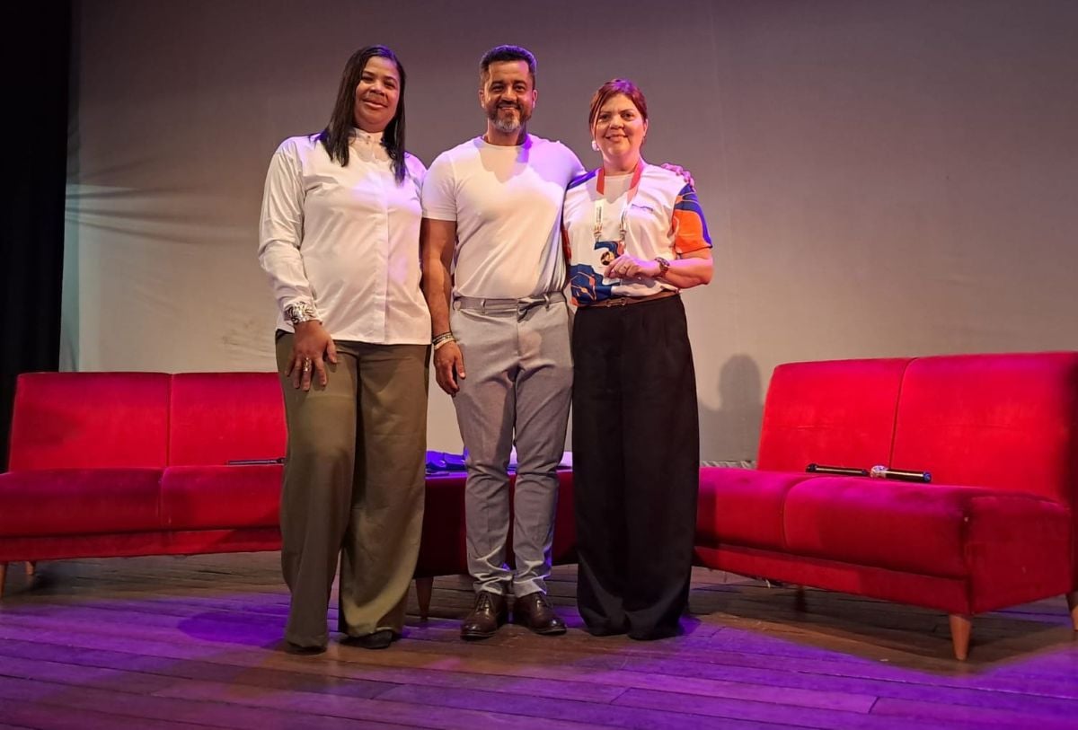 Elisângela Anjos, Kleison Melo e Kelly Lee 
