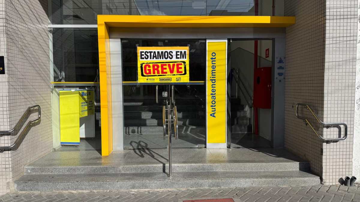 Entrada do BB em greve