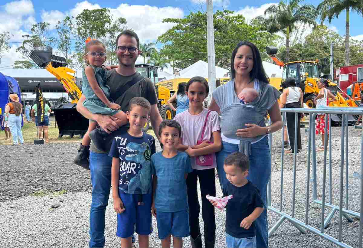 Família Araújo na Expofeira 2026_ Foto Kaio Vinicius_ AC