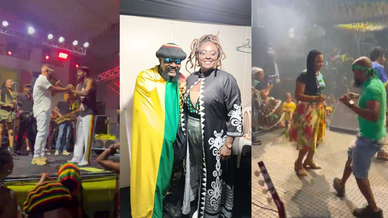 Frentista Dançarino com a banda Banda Conexão Rasta, Paula Sanffer e o Grupo Quixabeira da Matinha