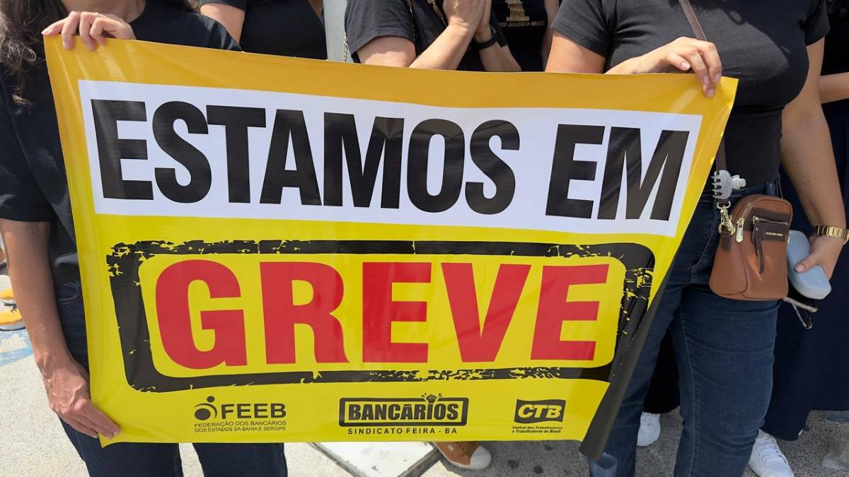 Greve bancários_ foto Paulo José Acorda Cidade