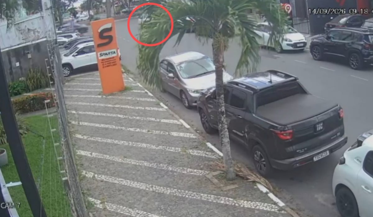 Homem fica ferido após ser atropelado no bairro Santa Mônica, em Feira de Santana