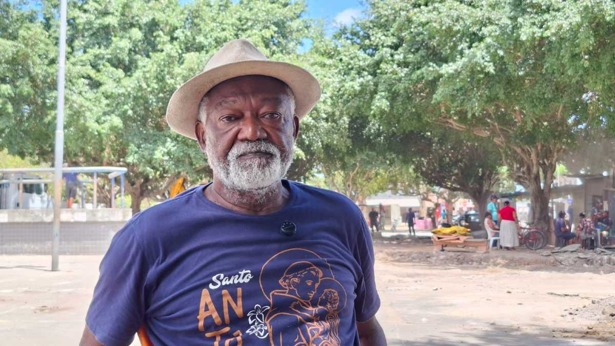 José Caciano (Nem Capenga), de 71 anos- quilombola