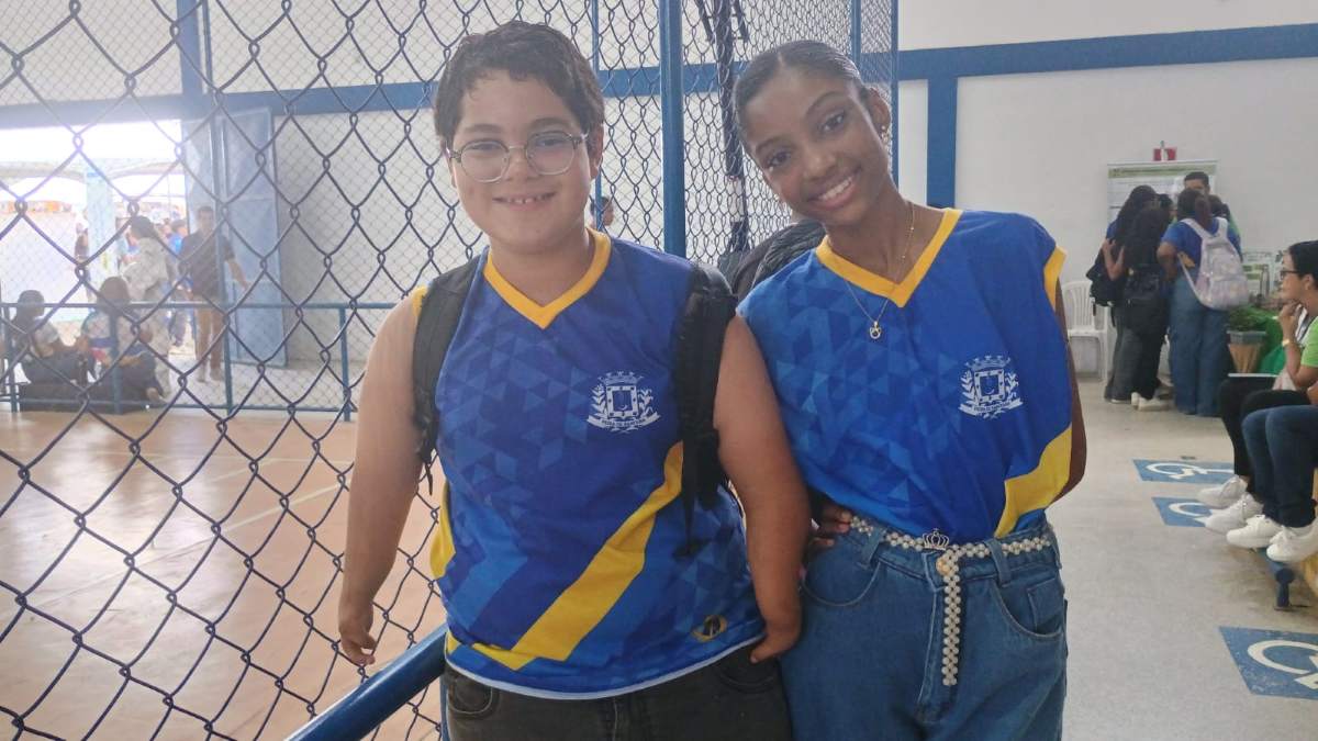 Kevin Samuel Batista e Maria Eduarda Amorim