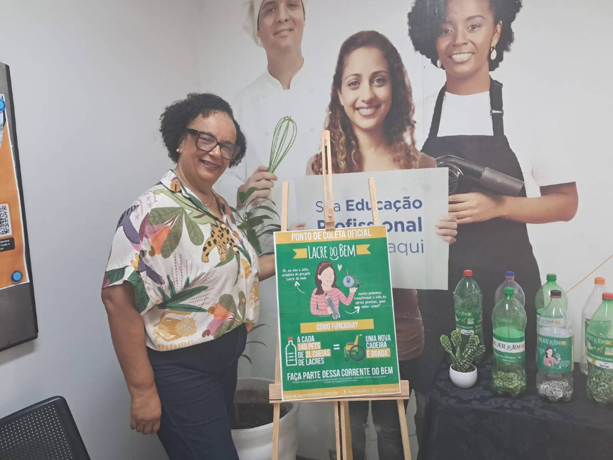 Projeto Lacre do Bem no Senac em Feira de Santana