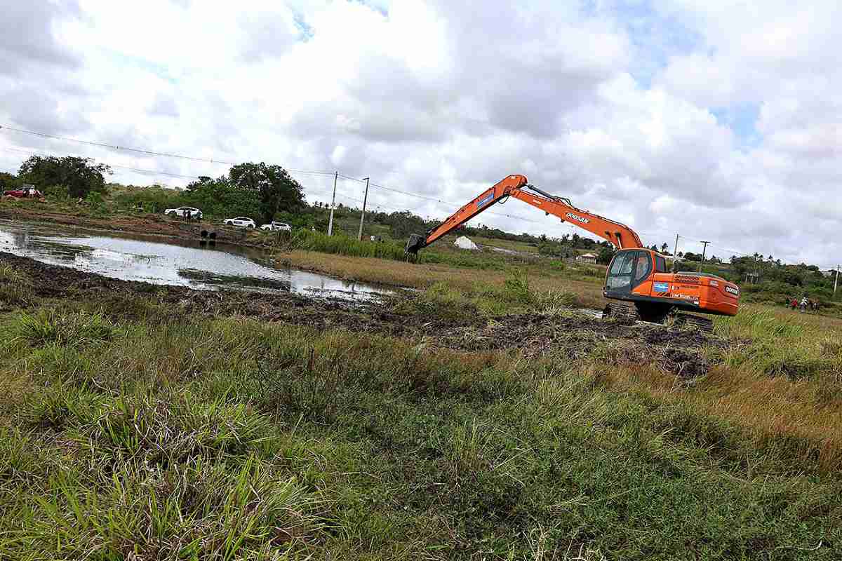 Lagoa da Terra Dura - limpeza e urbanização