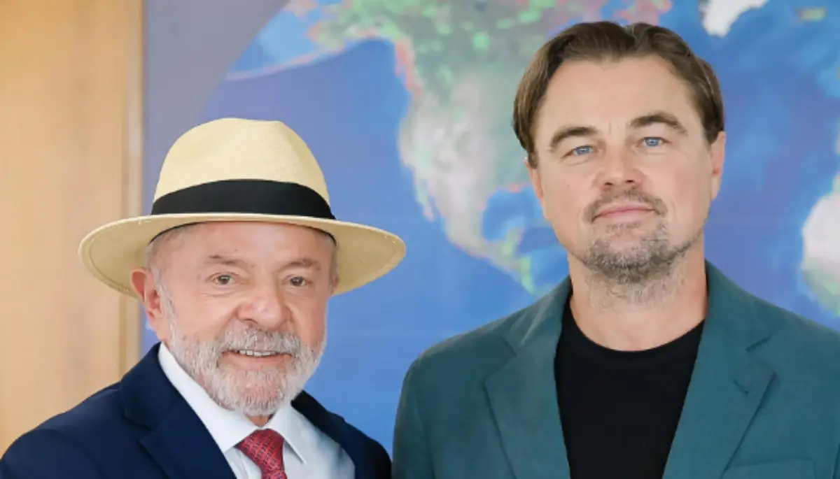 Lula recebe Leonardo DiCaprio no Palácio do Planalto; veja o que foi discutido