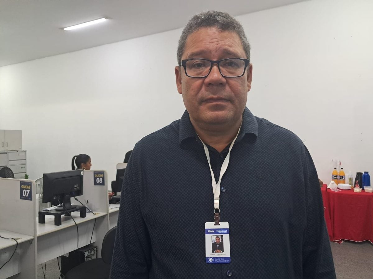 Magno Felzemburgh, diretor da Casa do Trabalhador,