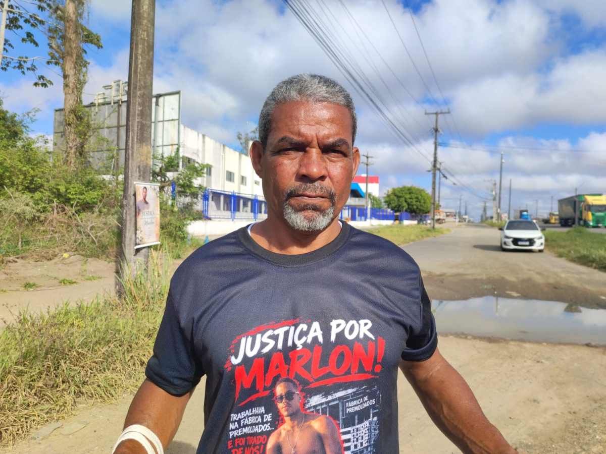 Manoel Pereira de Souza, pai de Marlon