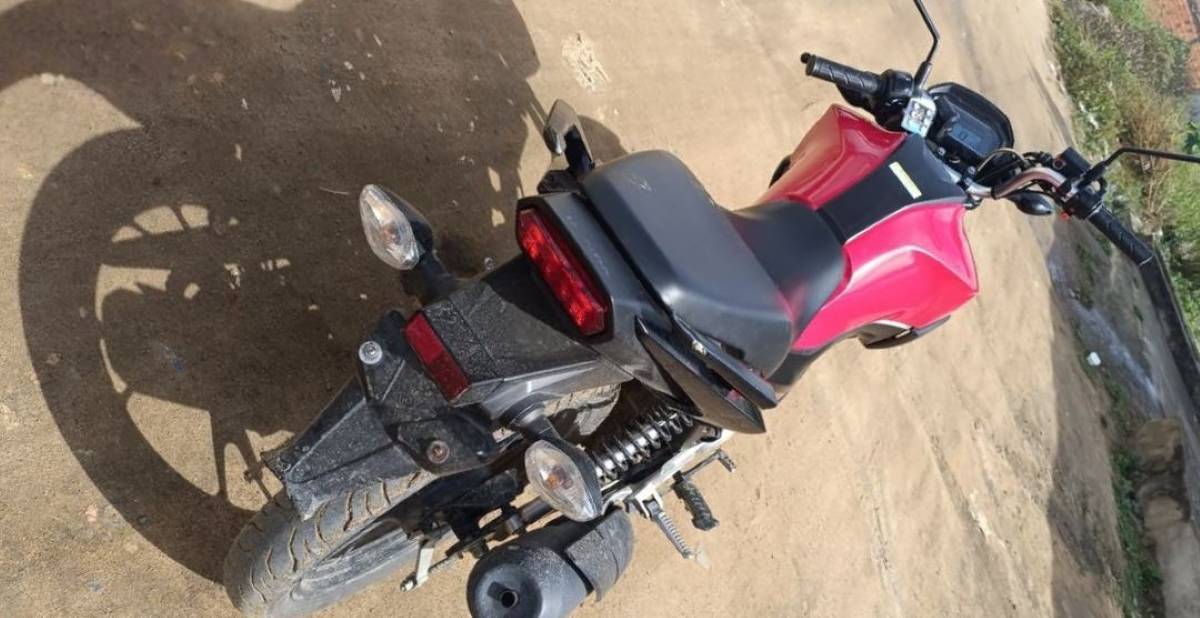 Motocicleta apreendida