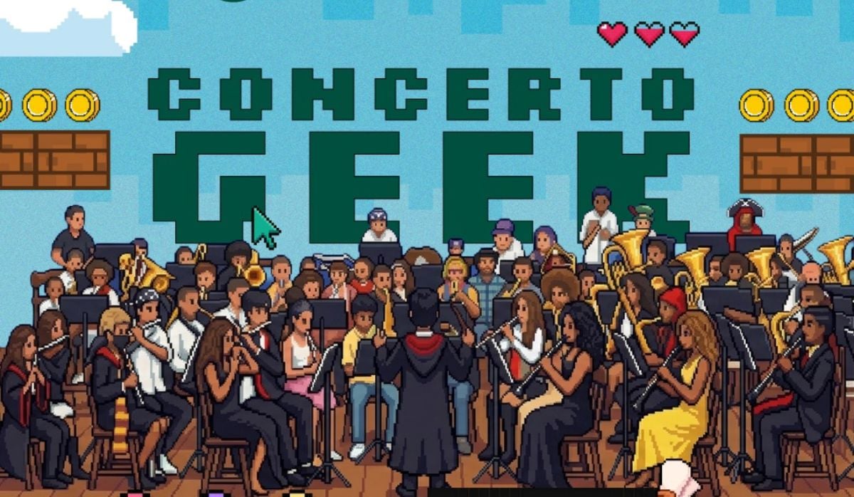 Neojiba de Feira de Santana promove Concerto Geek com trilhas de jogos, animes e filmes