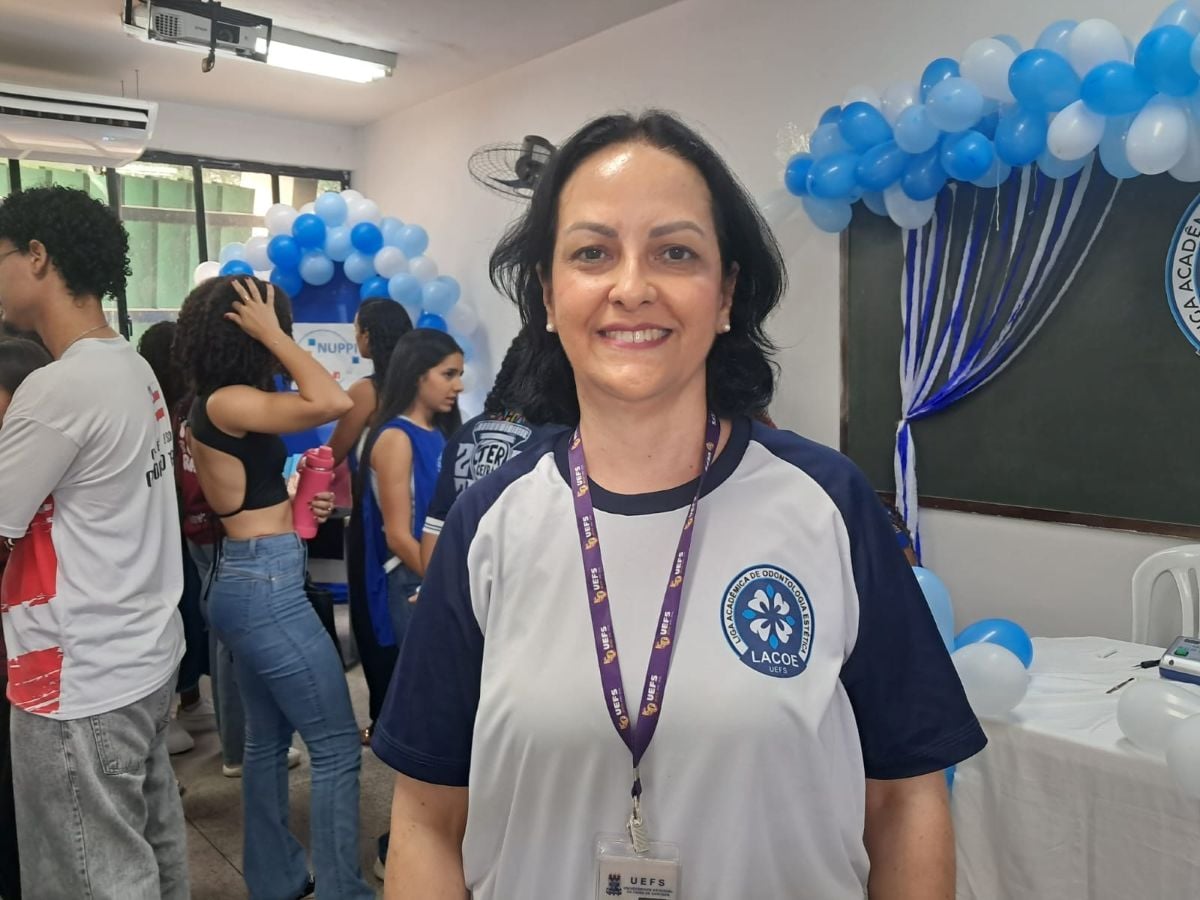 Odontóloga e professora da Uefs Vanessa Aras