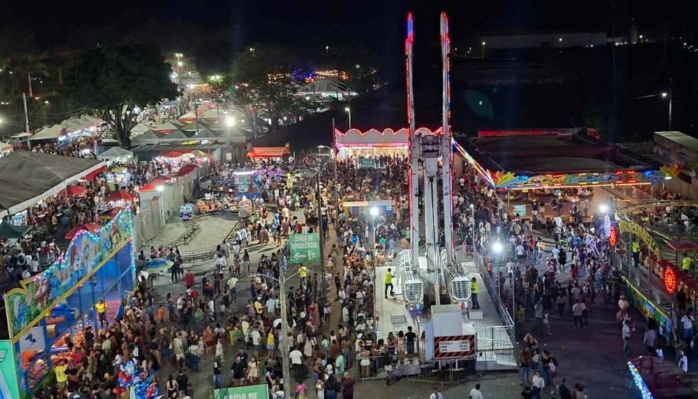 Parque de Exposição visto de cima_ Expofeira 2026_ Foto Kaio Vinicius