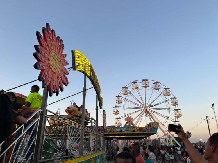 Parque temático na Expofeira 2026_ Foto Kaio Vinicius